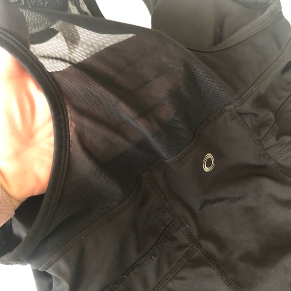 Long Black Pure and Simple Athletic Tank - Picture 4 of 7